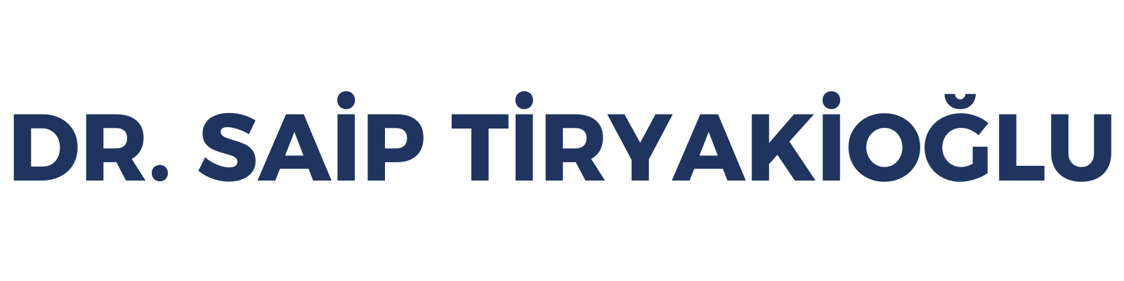 Dr. Saip TİRYAKİOĞLU